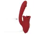 EIS Passion Lips - vibrador ponto G com função de língua - silicone vermelho