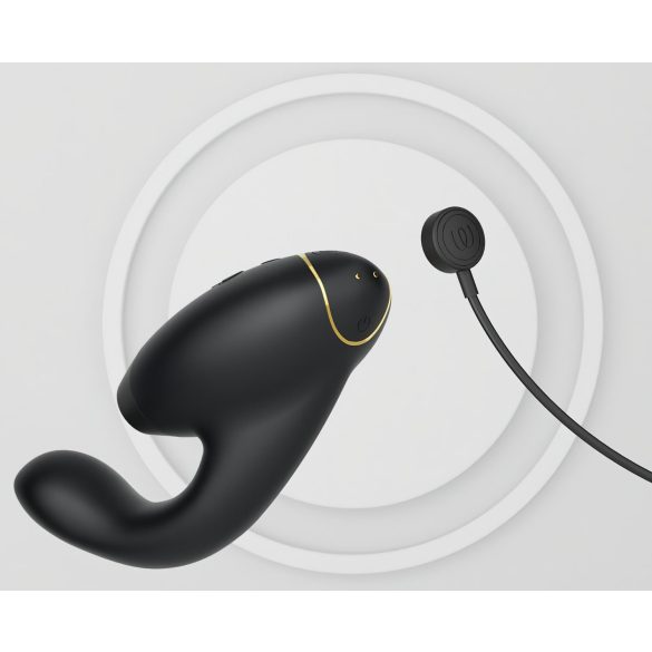 Womanizer Duo 2 - vibrador duplo ponto G e clitóris - preto