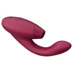 Womanizer - Vibrador 2 em 1 ponto G e clitóris - vermelho