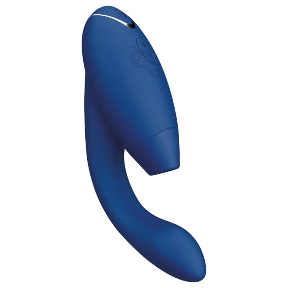 Womanizer - vibrador duplo ponto G e clitóris - silicone azul