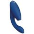 Womanizer - vibrador duplo ponto G e clitóris - silicone azul