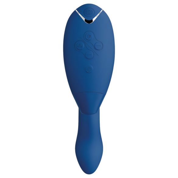 Womanizer - vibrador duplo ponto G e clitóris - silicone azul