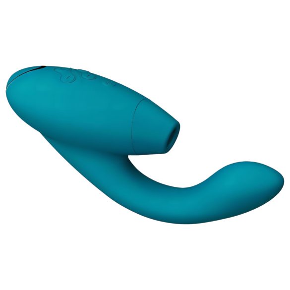 Womanizer Duo 2 - vibrador duplo ponto G e clitóris - silicone verde