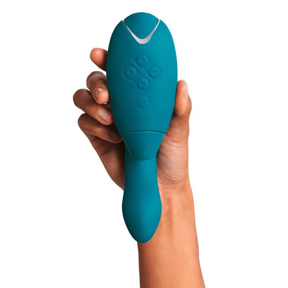 Womanizer Duo 2 - vibrador duplo ponto G e clitóris - silicone verde