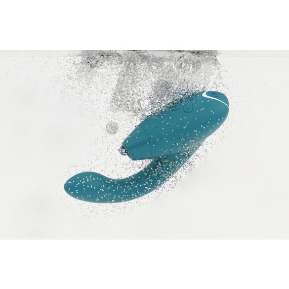 Womanizer Duo 2 - vibrador duplo ponto G e clitóris - silicone verde