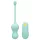 ROMP Cello - bola vaginal vibratória com controle remoto - verde