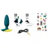 ROMP Bass - vibrador anal - silicone verde