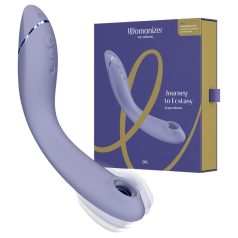   Womanizer OG - vibrador ponto G sucção clitóris recarregável 2 em 1 - lilás