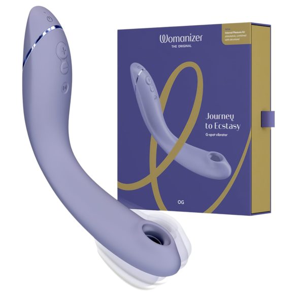 Womanizer OG - Vibrador 2 em 1 com Ondas de Ar para Ponto G (roxo)