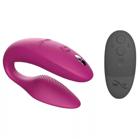 We-Vibe Sync - vibrador casal controle remoto recarregável silicone rosa