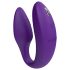 We-Vibe Sync - vibrador casal controle remoto recarregável silicone roxo