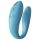We-Vibe Sync Go - vibrador casal recarregável inteligente - silicone turquesa