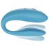 We-Vibe Sync Go - vibrador casal recarregável inteligente - silicone turquesa
