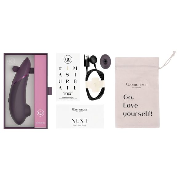 Womanizer Next - sugador de clitóris recarregável - estímulo por ondas de ar