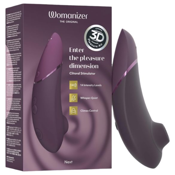 Womanizer Next - sugador de clitóris recarregável - estímulo por ondas de ar