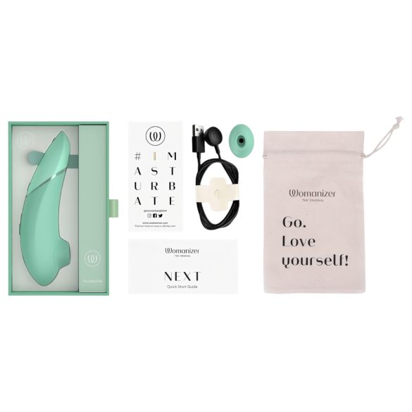 Womanizer Next - estimulador de clitóris por ondas de ar recarregável (sálvia)
