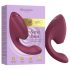 Womanizer Next Duo - vibrador duplo ponto G e clitóris - rosa