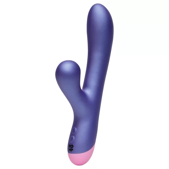 ROMP Pulse - vibrador ponto G com sucção clitoriana - silicone lilás