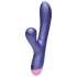 ROMP Pulse - vibrador ponto G com sucção clitoriana - silicone lilás