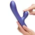 ROMP Pulse - vibrador ponto G com sucção clitoriana - silicone lilás