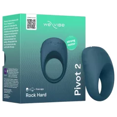   We-Vibe Pivot 2 - Anel peniano vibratório controlado por app para homens (azul)