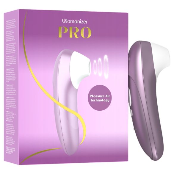 Womanizer Pro - estimulador clitóris sucção - roxo