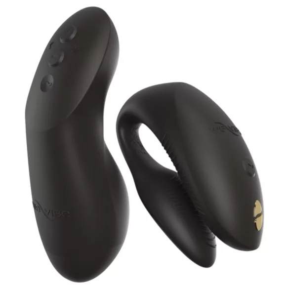 We-Vibe Chorus Pro - Vibrador para casais com controlo por app e telecomando (preto)