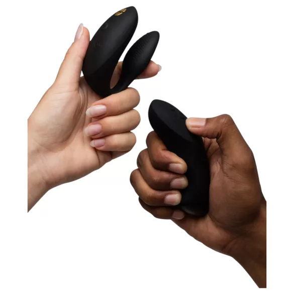 We-Vibe Chorus Pro - Vibrador para casais com controlo por app e telecomando (preto)