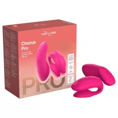   We-Vibe Chorus Pro - vibrador para casais com controlo por app e telecomando (rosa)