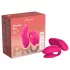 We-Vibe Chorus Pro - vibrador para casais com controlo por app e telecomando (rosa)