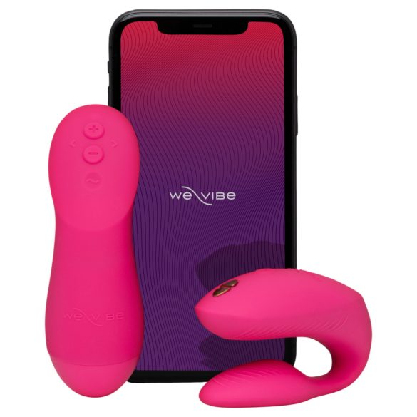 We-Vibe Chorus Pro - vibrador casal com controle remoto - rosa