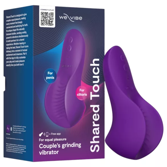 We-Vibe Shared Touch - vibrador de casal inteligente (roxo)