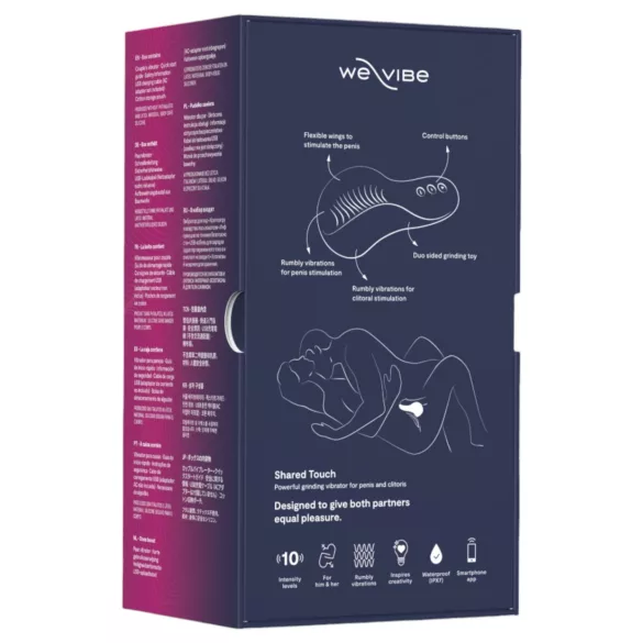 We-Vibe Shared Touch - vibrador de casal inteligente (roxo)