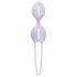 Fun Factory - bolas de Kegel duplas - silicone - roxo