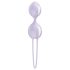 Fun Factory - bolas de Kegel duplas - silicone - roxo