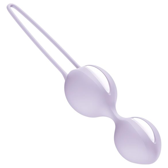 Fun Factory - bolas de Kegel duplas - silicone - roxo