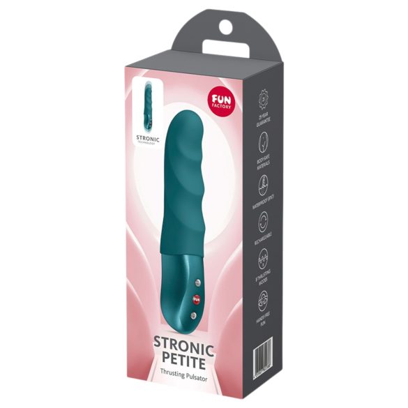 Fun Factory Stronic Petite - vibrador com relevo (verde)