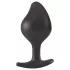 Mystim - vibrador anal elétrico - resistência elétrica - silicone preto
