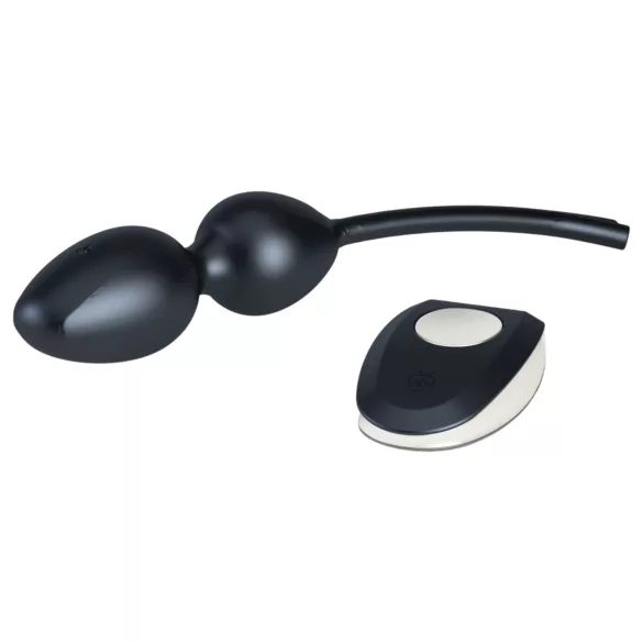 mystim Jane Untamed - duo de bolas de geisha vibratórias (preto)