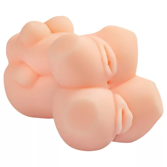 TAMASHII Mãe e Filha - masturbador duplo tipo vagina hentai (cor natural)