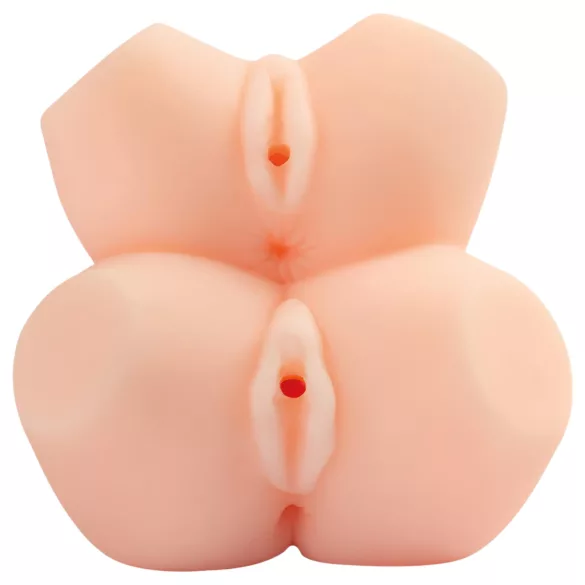 TAMASHII Mãe e Filha - masturbador duplo tipo vagina hentai (cor natural)