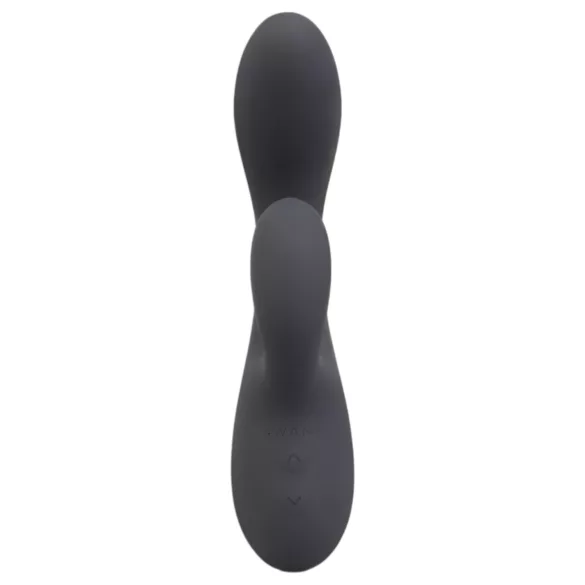 le Wand - vibrador rabbit duplo motor para clitóris - silicone preto