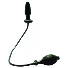   Seven Creations Fanny Hill's - plug anal insuflável vibratório (preto)