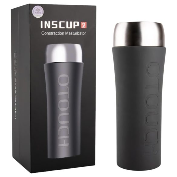 Otouch Inscup 2 - masturbador masculino elétrico - silicone preto