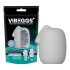 VIBEGGS Naughty Nubs - vibrador ovo masturbador - branco