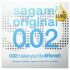 Sagami Original 0,02 - preservativo extra lubrificado - 55mm - 1 unidade