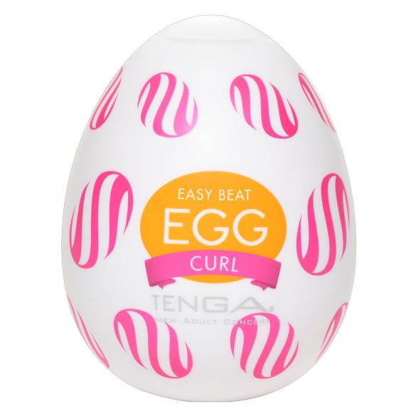 TENGA Egg Curl - Masturbador em formato de ovo (1un)