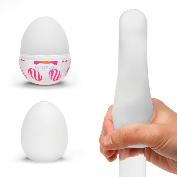 TENGA Egg Curl - Masturbador em formato de ovo (1un)