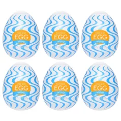   TENGA Egg Wind - masturbador masculino em formato de ovo - kit 6 unidades