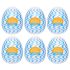 TENGA Egg Wind - masturbador masculino em formato de ovo - kit 6 unidades